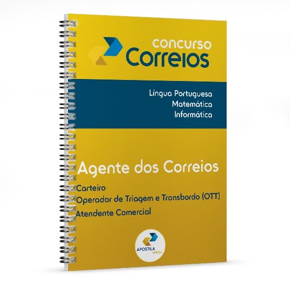 Apostila Concurso Correios 2025 Oficial - Criado Pela Banca - O MECANISMO