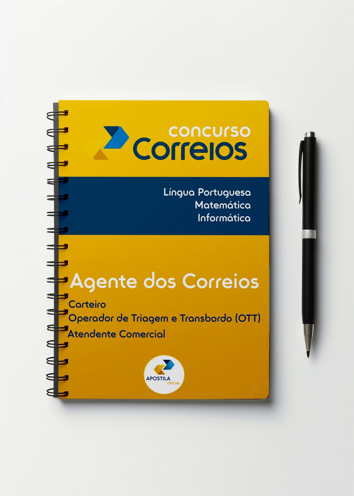 Apostila Concurso Correios 2025 Oficial - Criado Pela Banca - O MECANISMO