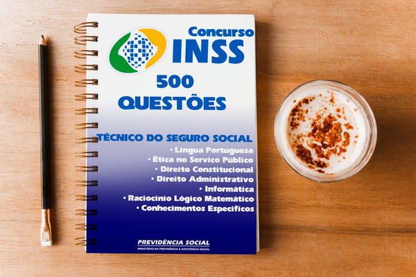 Apostila Concurso INSS 2025 500 Questões Oficial - Criado Pela Banca - O MECANISMO